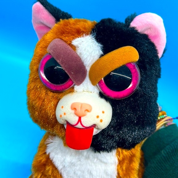 Feisty Pets 10" Plush - Mary Monstertruck Calico Cat - Picture 3 of 6